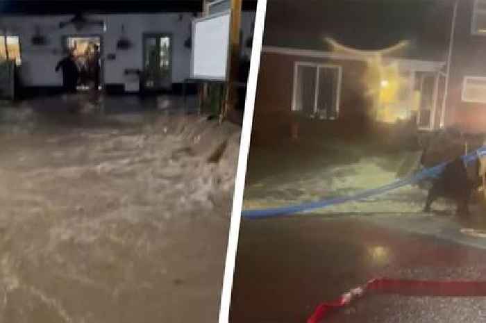 Flash flooding hits parts of Wales as new warnings and alerts issued