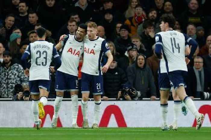 Tottenham player ratings vs Man United as super Solanke hits double and Forster has nightmare