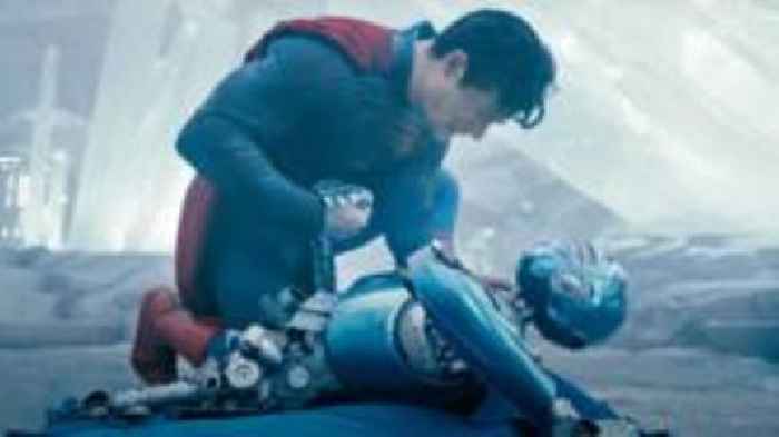 Superman returns with a superdog to save superhero movies