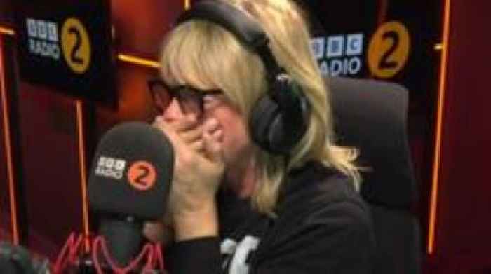 Zoe Ball in tears at son Woody's last show message