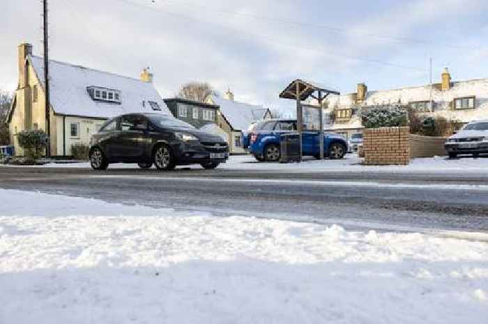 New weather map shows where snow will hit UK during four day spell of freezing weather