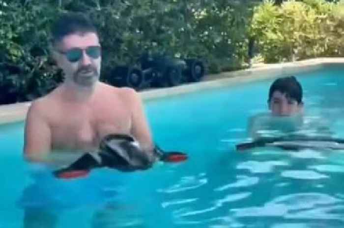 Simon Cowell shares rare video of family life with son Eric