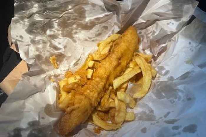 I tried the ‘best' fish and chip shop in Birmingham and made an instant decision