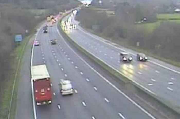 Live: M5 traffic as families set off for Christmas on 'Frantic Friday'