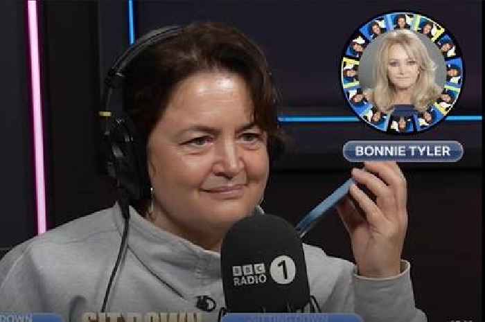 Bonnie Tyler calls Gavin & Stacey's Ruth Jones a 'little sod' in live BBC Breakfast Show call