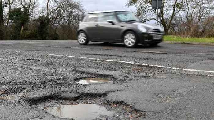 Potholes: Councils told to 'get on with the job' of fixing 'broken roads'