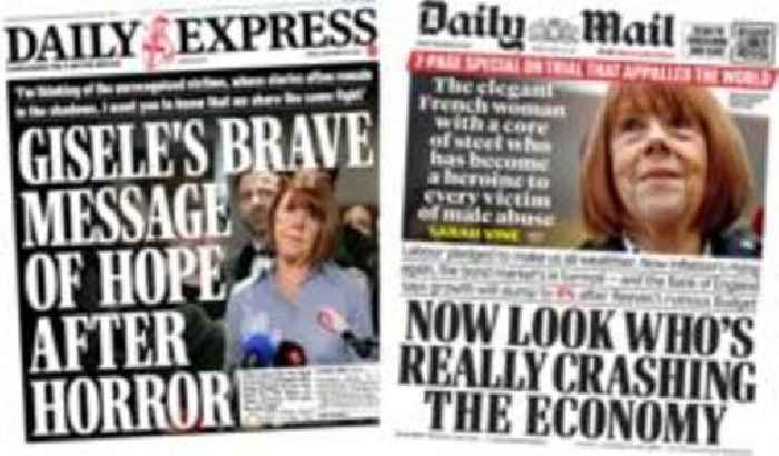 The Papers: 'Hope after horror' and Labour 'crashing the economy'