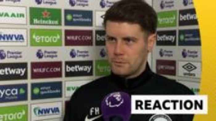 'Two points lost' - Hurzeler disappointed with West Ham draw