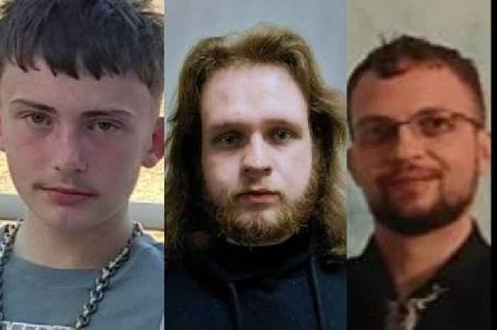 Police appeals for three missing Derbyshire men week before Christmas