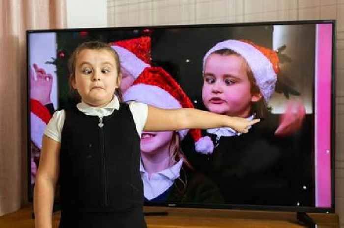 Dad's £5 dare leads to daughter's hilarious antics on live TV