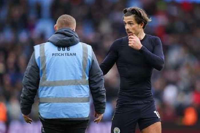 Jack Grealish aims finger gesture towards Aston Villa fans following Man City loss after boos