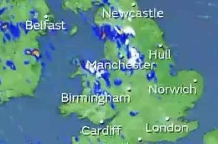 Met Office snow map shows all the parts of England set for flurries tomorrow