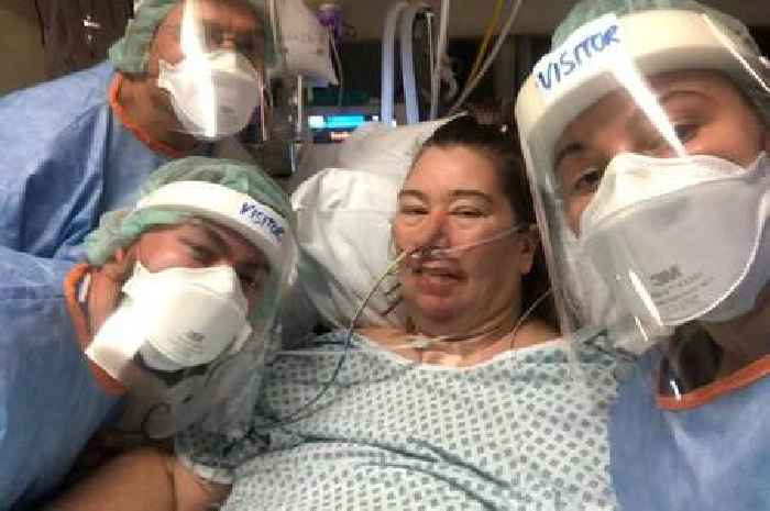 Mum shares terrifying health scare - from five-week coma to 'last' emotional family phone call