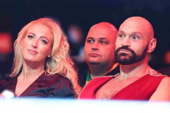 Tyson Fury's wife Paris' heartbreaking decision hours before Usyk fight