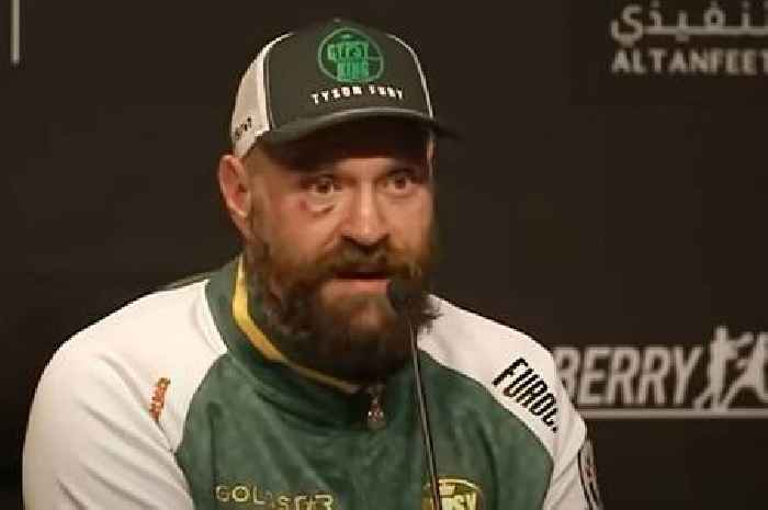 Tyson Fury's furious rant in response to AI judging his fight with Oleksandr Usyk