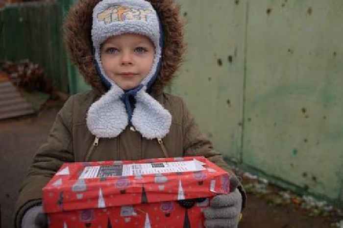 Lanarkshire locals thanked for their part in Blythswood Care’s Shoe Box Appeal