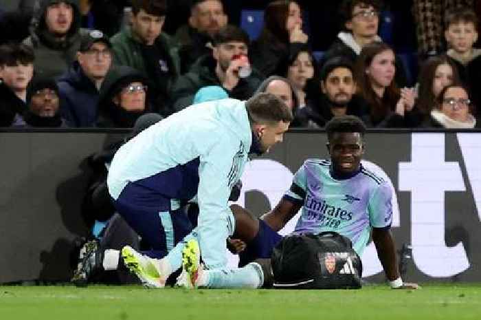 Arsenal told Bukayo Saka injury has come at the 'perfect time' despite Mikel Arteta concern