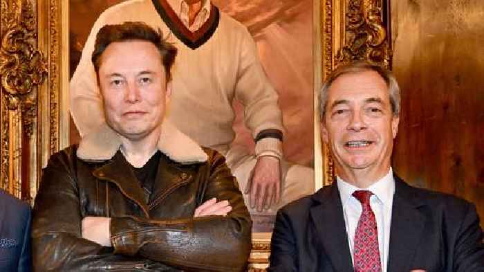 No 'immediate' plans to ban Musk giving Farage's Reform UK large donations - government