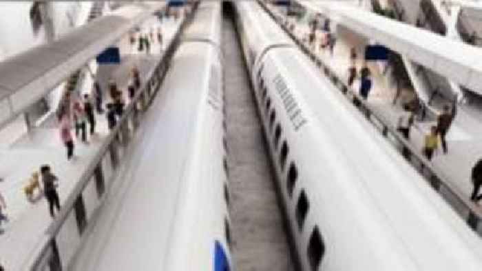 Train services affected as work starts on mega station