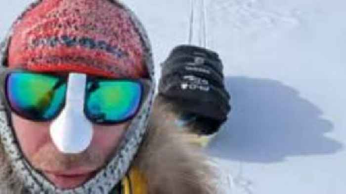 Cambridge-born para athlete halfway through South Pole trek