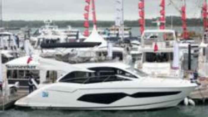 Luxury yacht firm 'temporarily laying off' workers