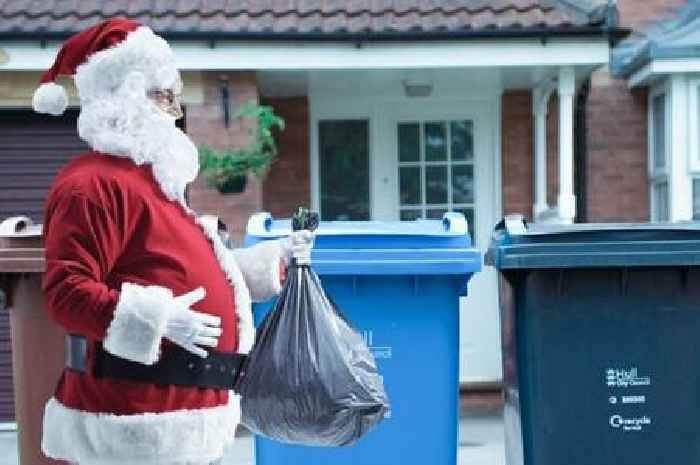 Hull bin days for Christmas 2024 including changes to collection dates - full list