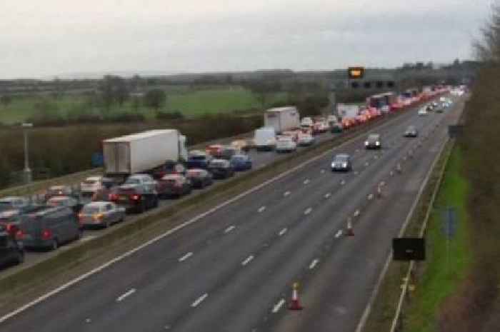 Crashes on M5 and M54 hit pre-Christmas Midlands getaways