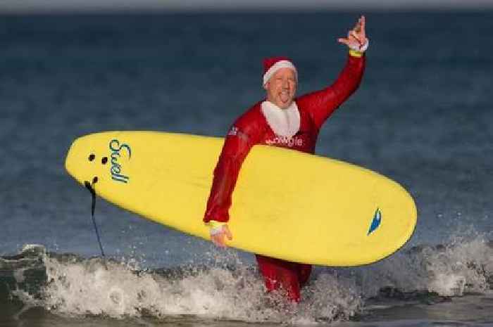 Warning sewage 'threatens Santa swims and surfing'