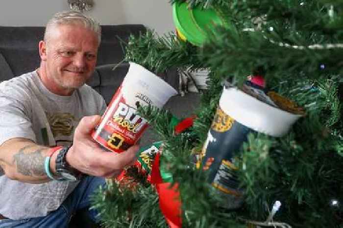 Pot Noodle superfan transforms home into Pot Noodles paradise for Christmas