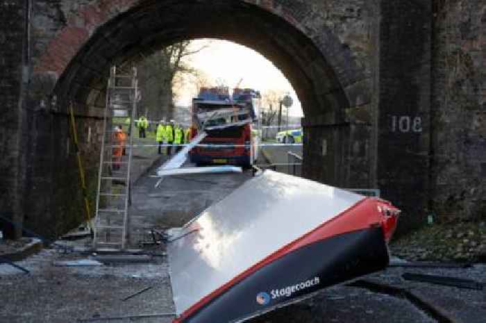 Kilmarnock bus crash cops charge man after double decker smashed into bridge