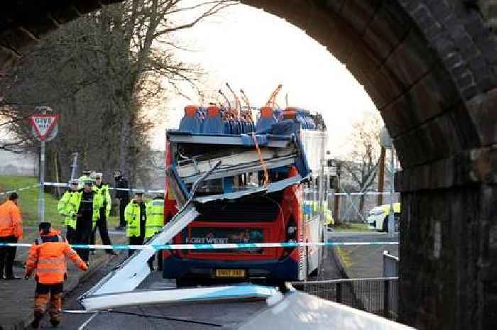 Man charged following double-decker bus crash in Kilmarnock