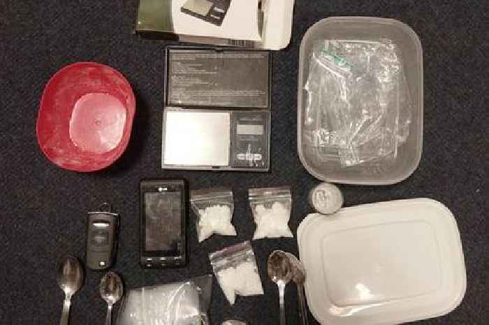 Cocaine and drug paraphernalia seized in raid on Ammanford house