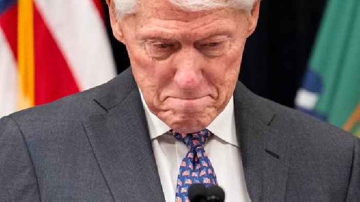 Former US president Bill Clinton in hospital