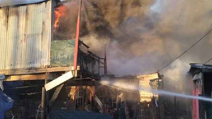 News24 | Masiphumelele blaze brought under control, law enforcement roped in to patrol fire lines