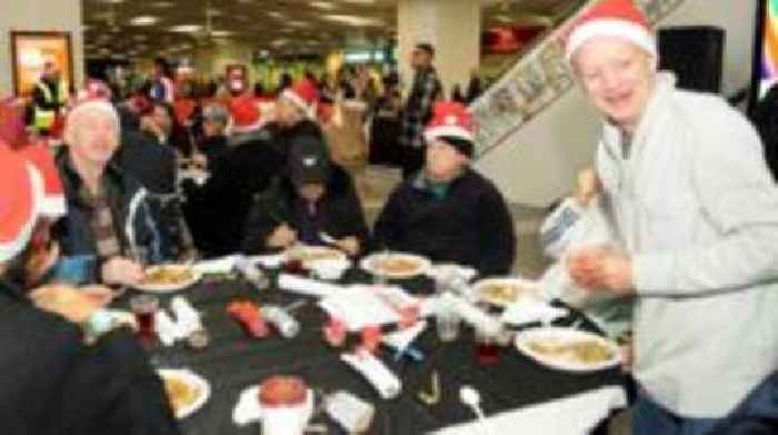 Christmas dinner for 300 to be served at New Street