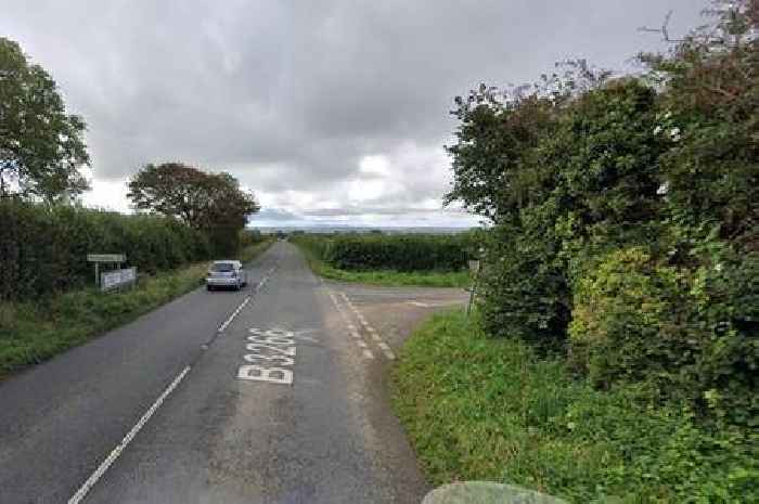 Live: Overturned vehicle leaves Cornwall road blocked