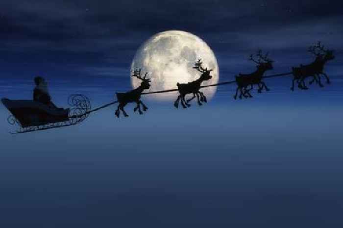 Real-time Santa tracker lets you follow his sleigh across the world this Christmas Eve