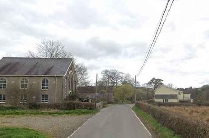 Dog walker killed in hit and run on village road in Carmarthenshire - police hunt driver