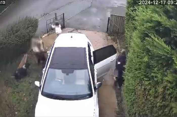 Video shows boy plummet down manhole   that 'fuming' mum claims water company left open