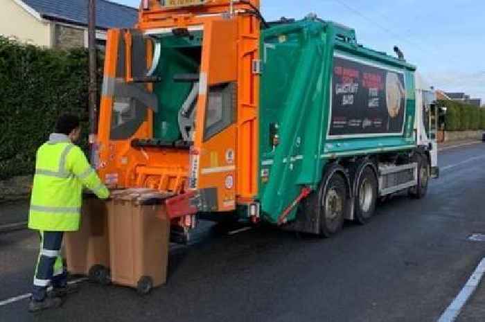 When is my Christmas 2024 bin collection - government website date search information for all England and Wales