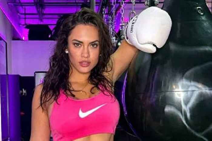 Ebanie Bridges inspired former Playboy model turned ring girl to take up boxing