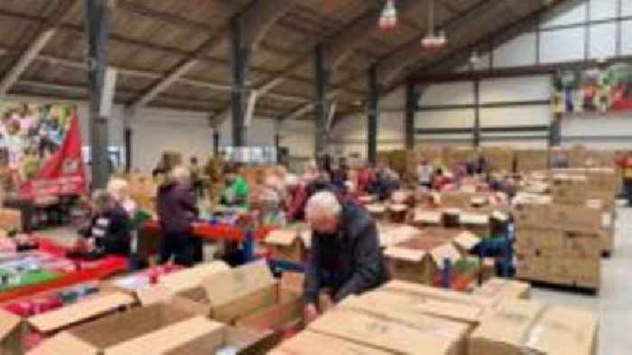 Kent sends 56,000 gift boxes to children globally