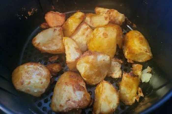 I made the best roast potatoes ever using my air fryer and a secret ingredient