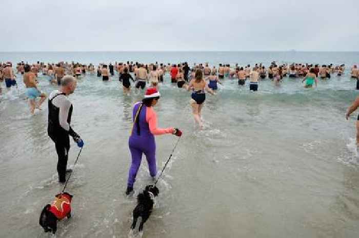 Christmas, Boxing Day and New Year's Day sea swims in Cornwall