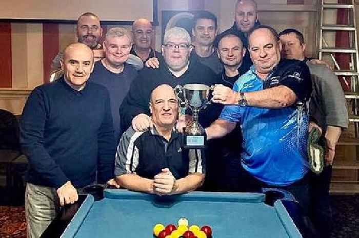 East Kilbride Pool League crown cup champions