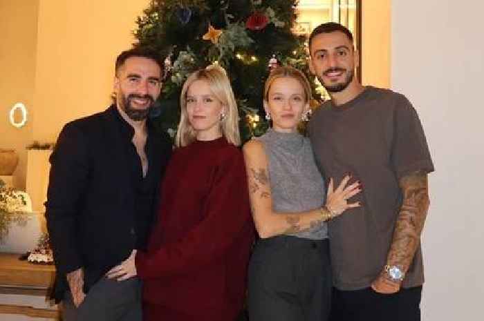 Ex-Real Madrid duo spend Chritsmas together after dating jaw-dropping twin WAGs