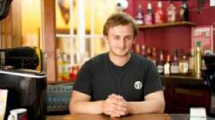 'I work alone in my pub because of staff shortages'