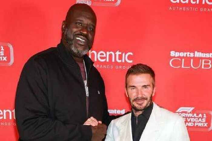 Shaquille O'Neal's hilarious encounter with David Beckham in Beverly Hills