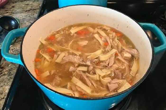 Use your turkey leftovers to make one-pot protein soup that aids weight loss