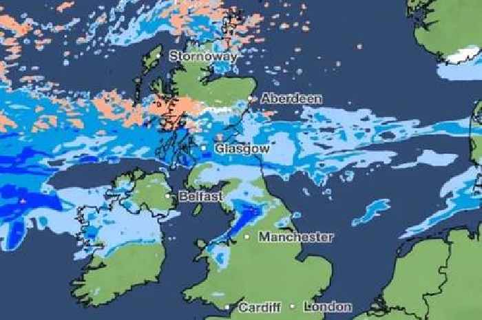 Met Office snow map shows everywhere in UK that'll be hit next week